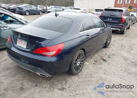 2018 Mercedes-Benz Cla 250 4Matic z USA, uszkodzony, nr VIN WDDSJ4GB0JN657010